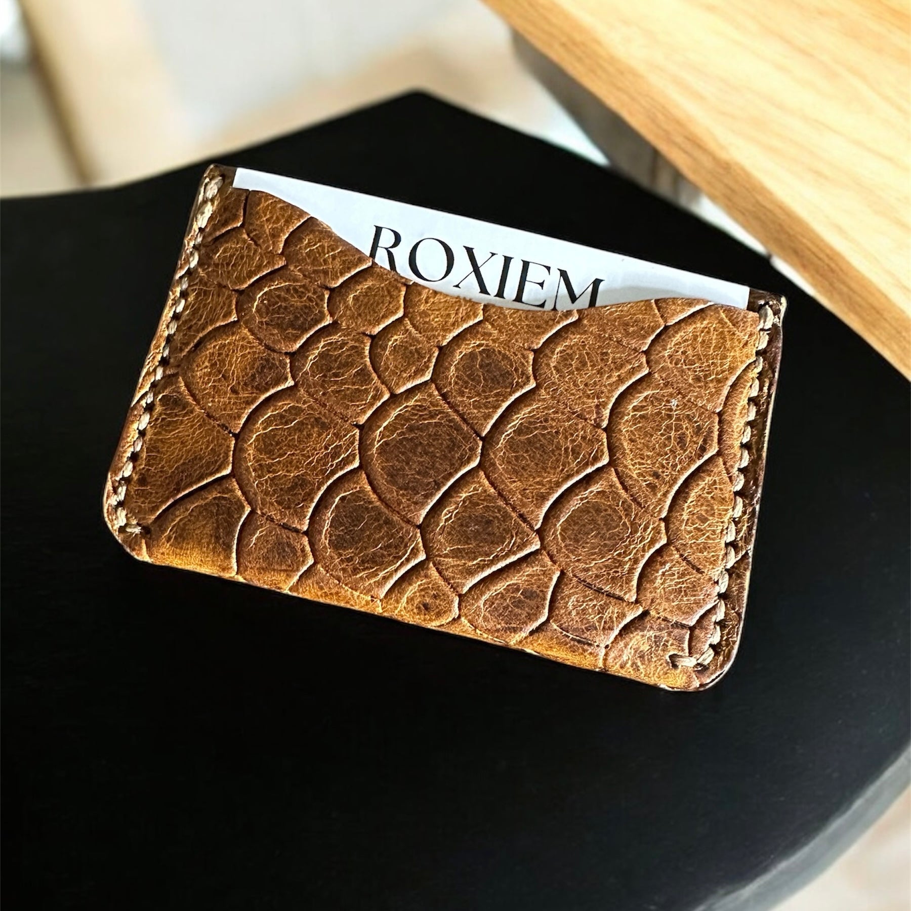 Roxiem Leather Card Holder