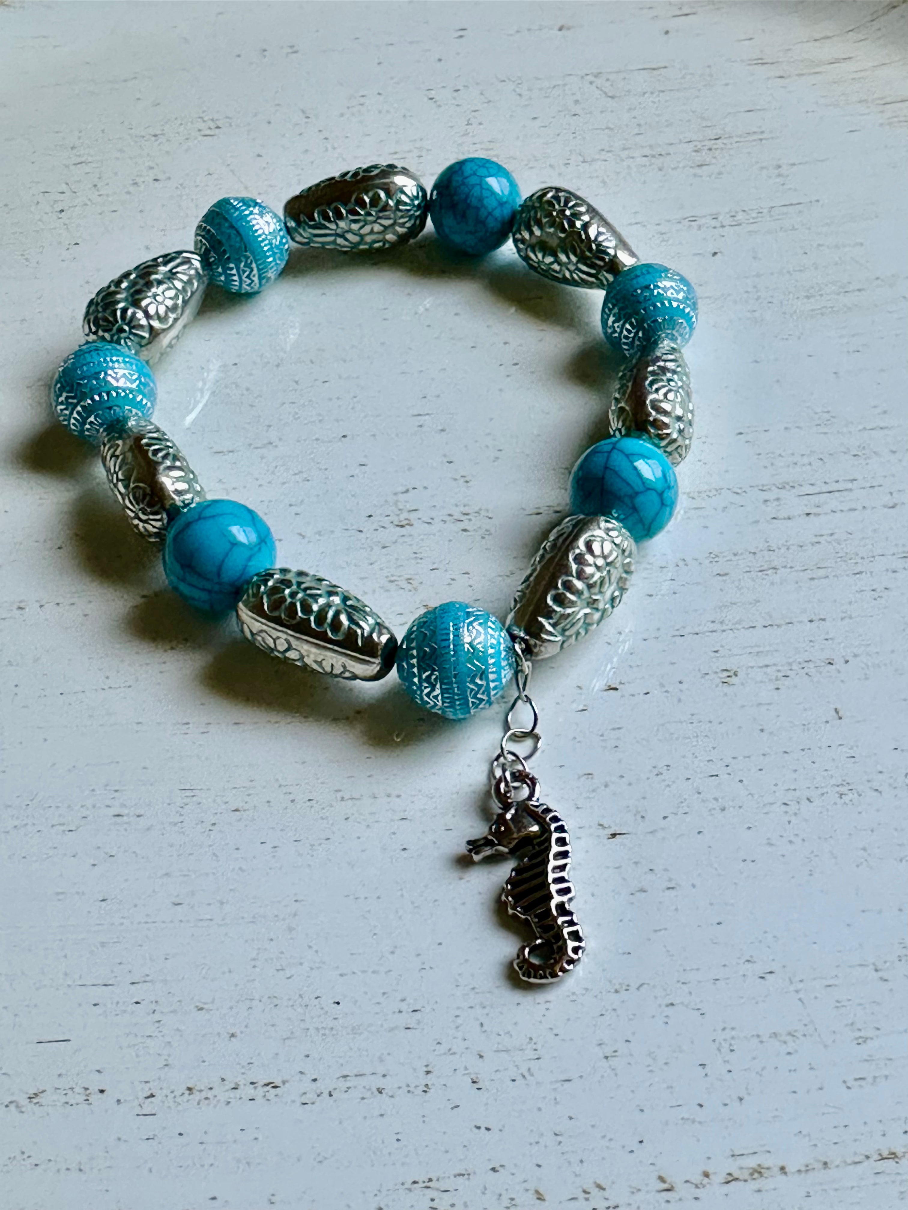 Sapphire Seas Bracelet - Roxiem Jewelry, LLC