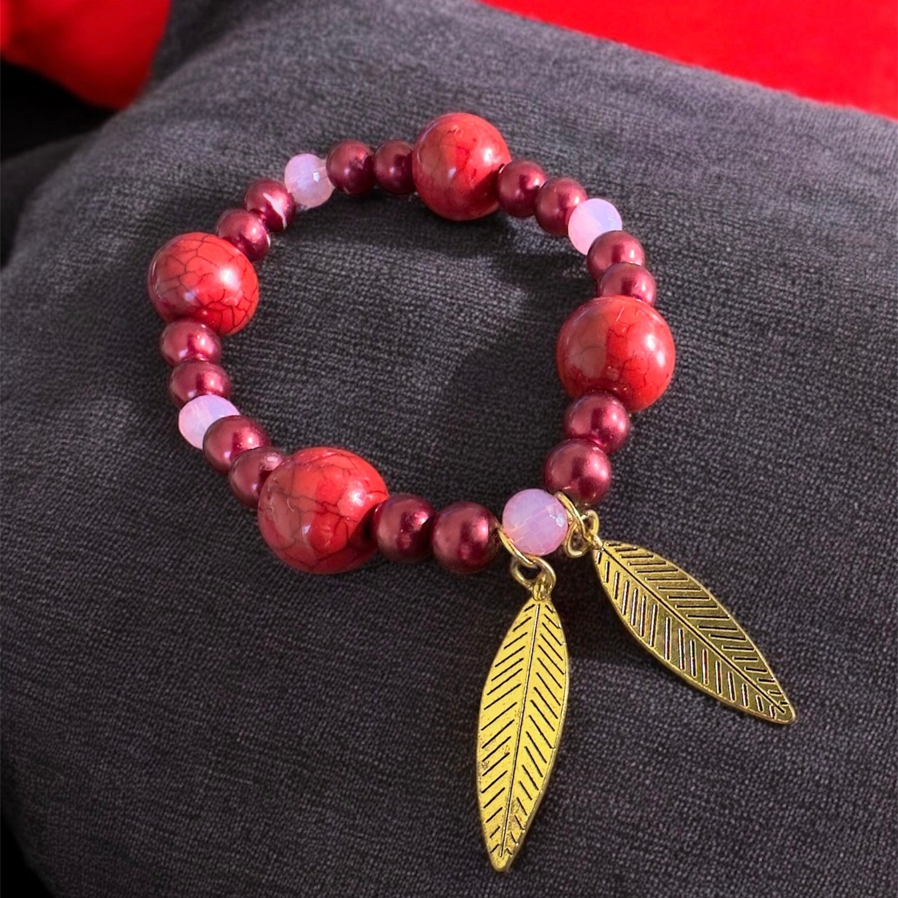 Whisper Red Bracelet