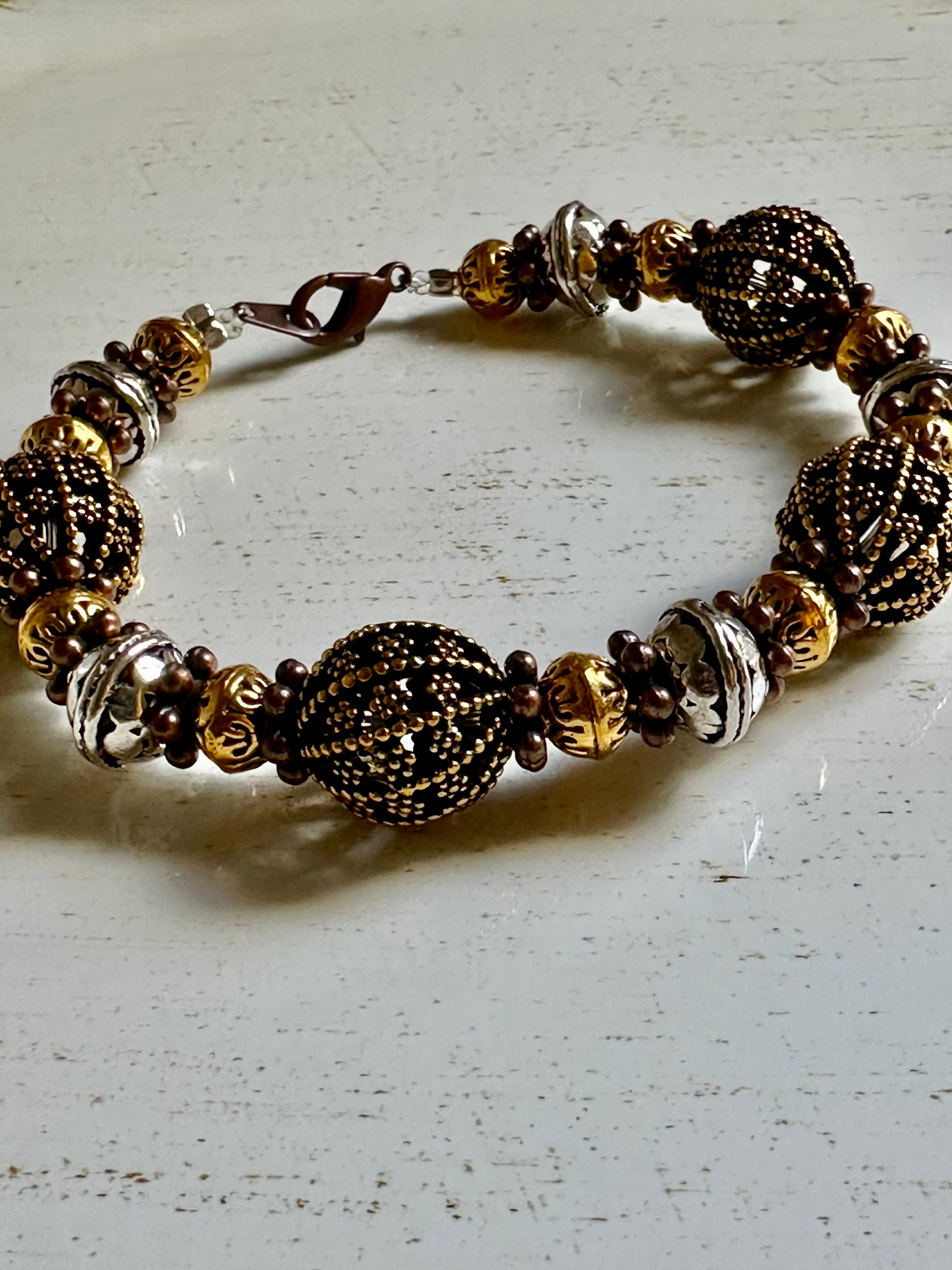 Gilded Harmony Bracelet - Roxiem Jewelry, LLC