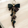Charm Leather Keychain