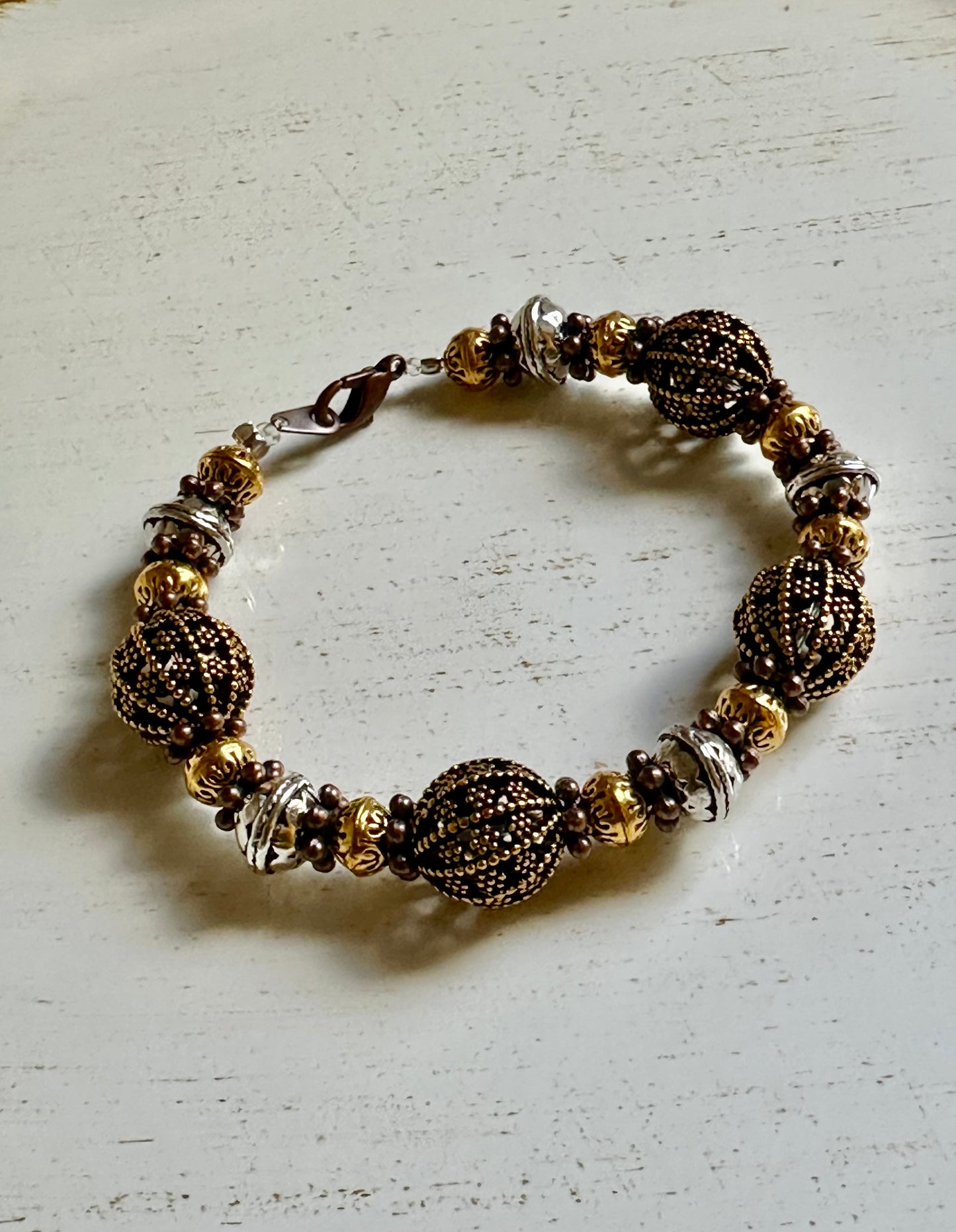 Gilded Harmony Bracelet - Roxiem Jewelry, LLC