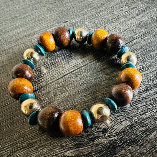 Nature’s Touch: Wooden Bracelet