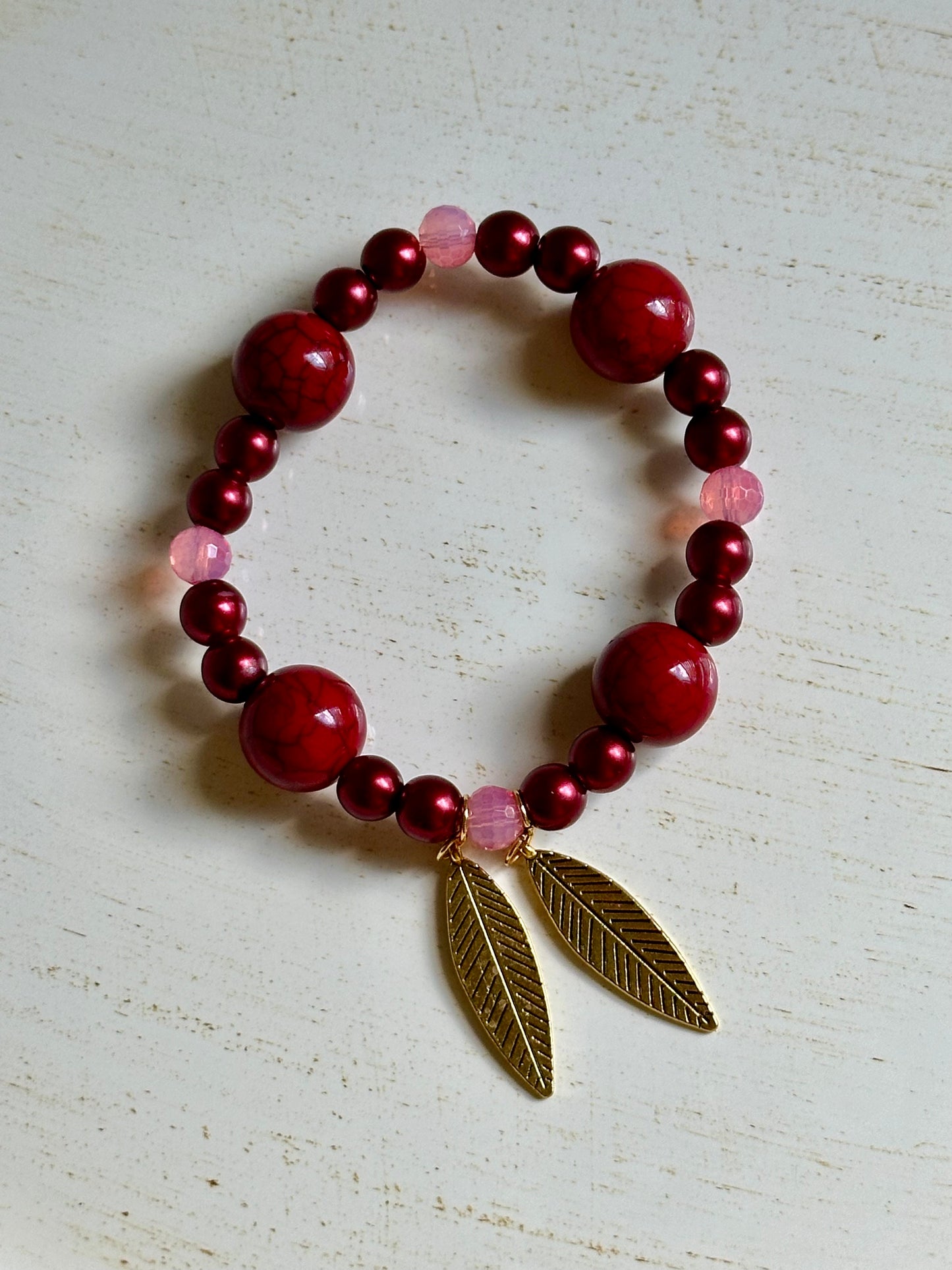 Whisper Red Bracelet - Roxiem Jewelry, LLC