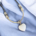 Pure Heart Leather Necklace