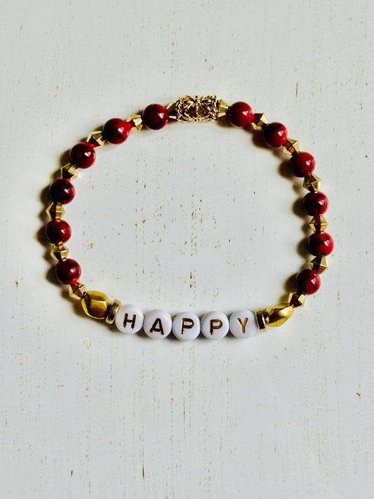 Joyful Vibes Bracelet - Roxiem Jewelry, LLC