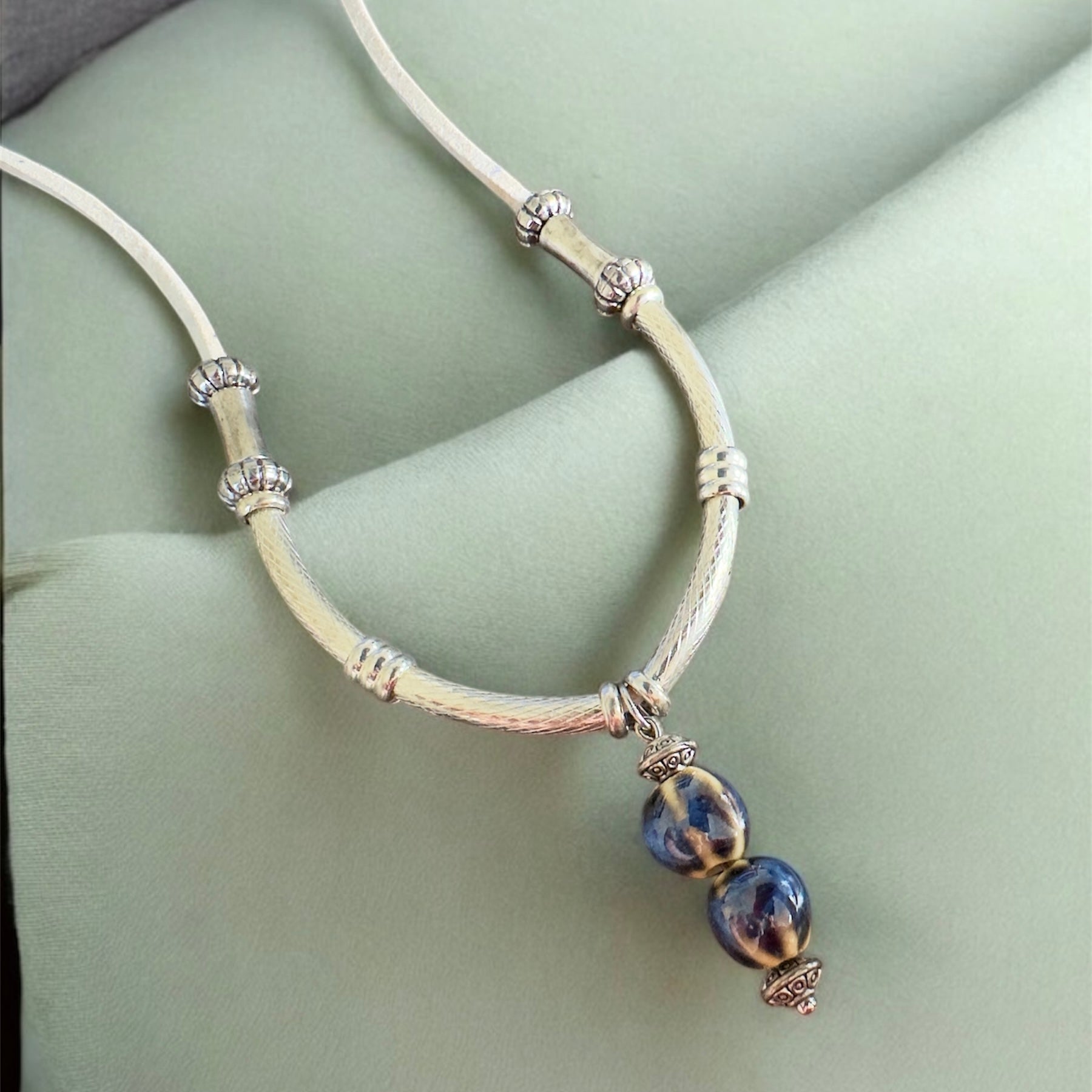 Mystic Strength Leather Necklace