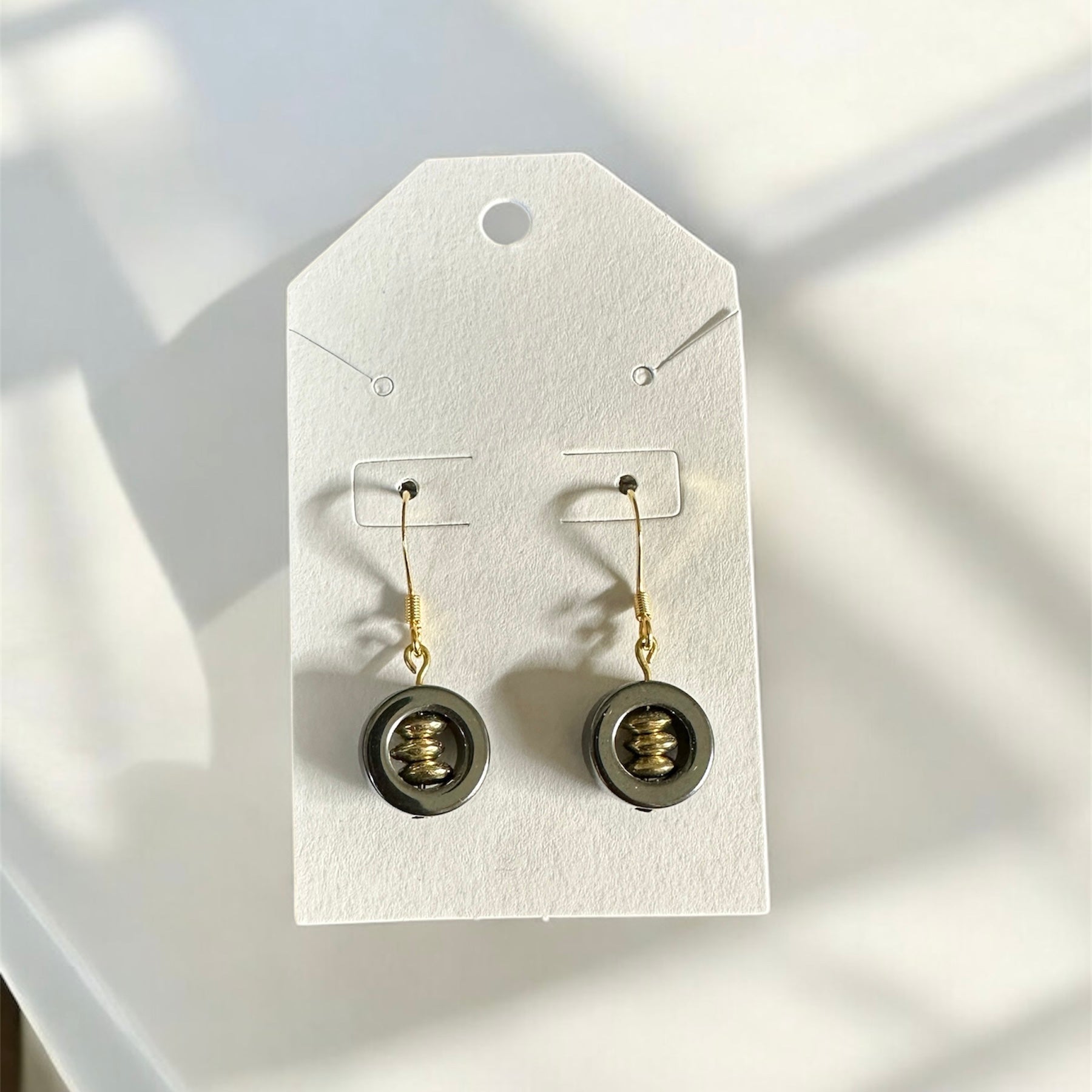 Golden Shadow Earrings