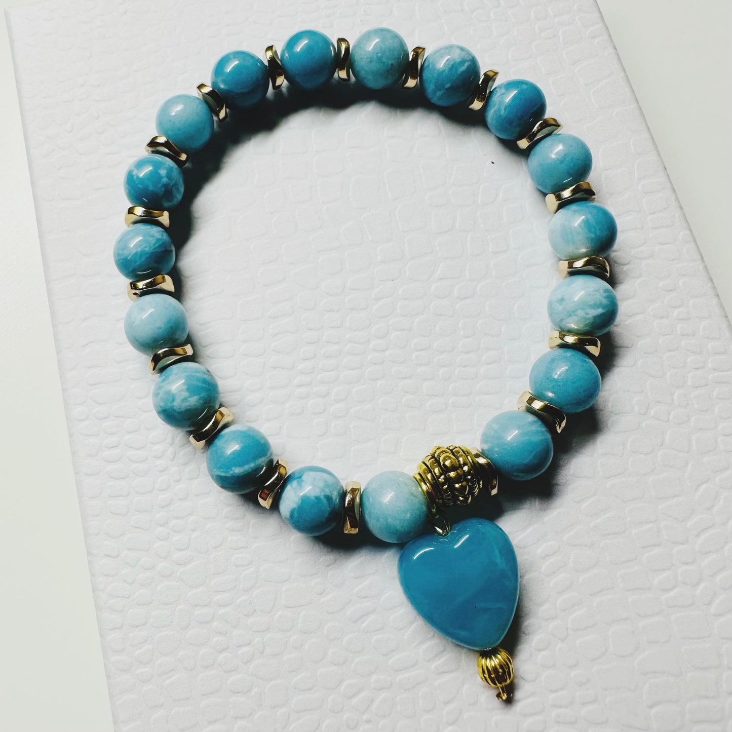 Sky Blue Larimar Bracelet