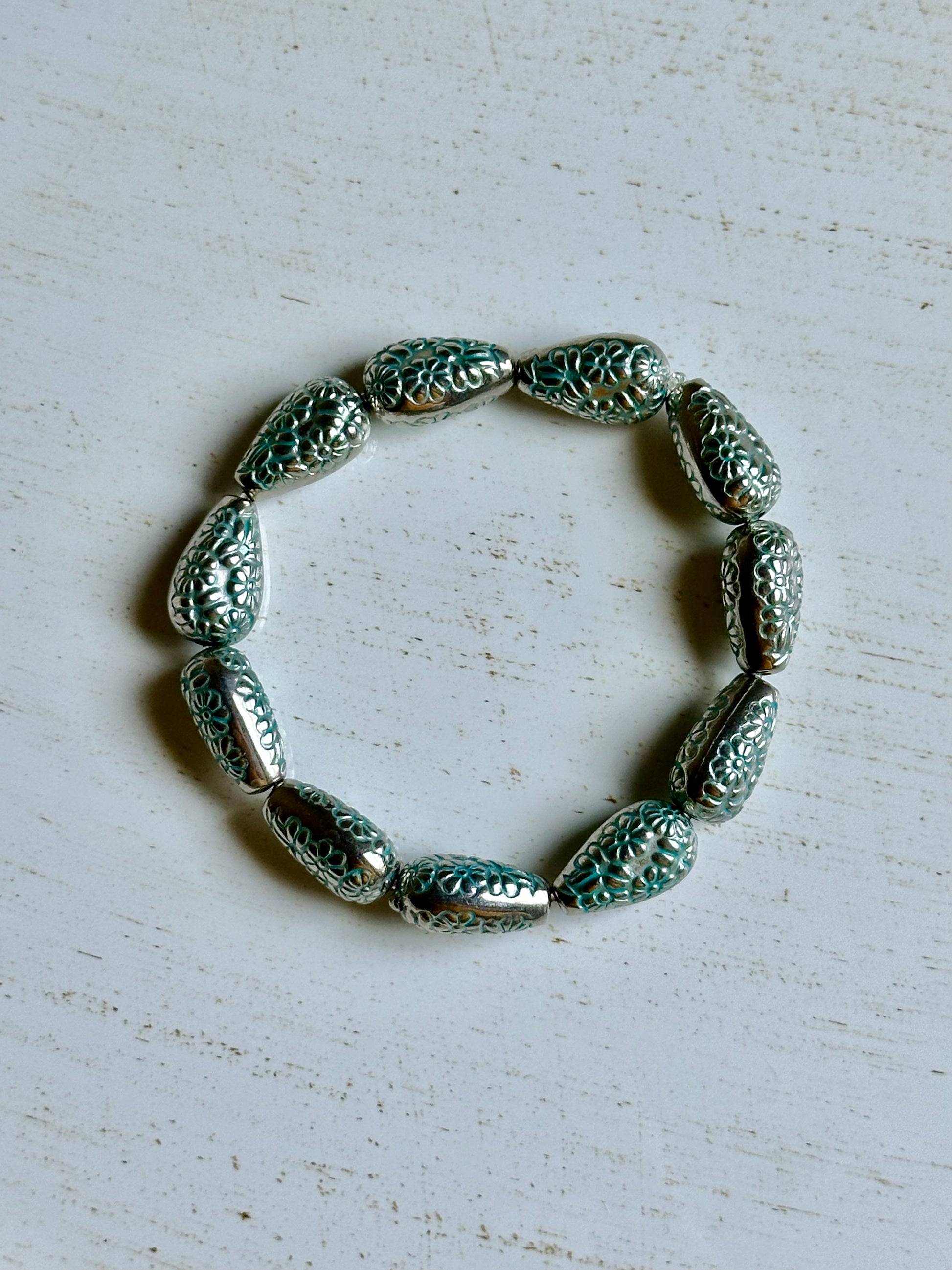 Turquoise Stones Bracelet - Roxiem Jewelry, LLC