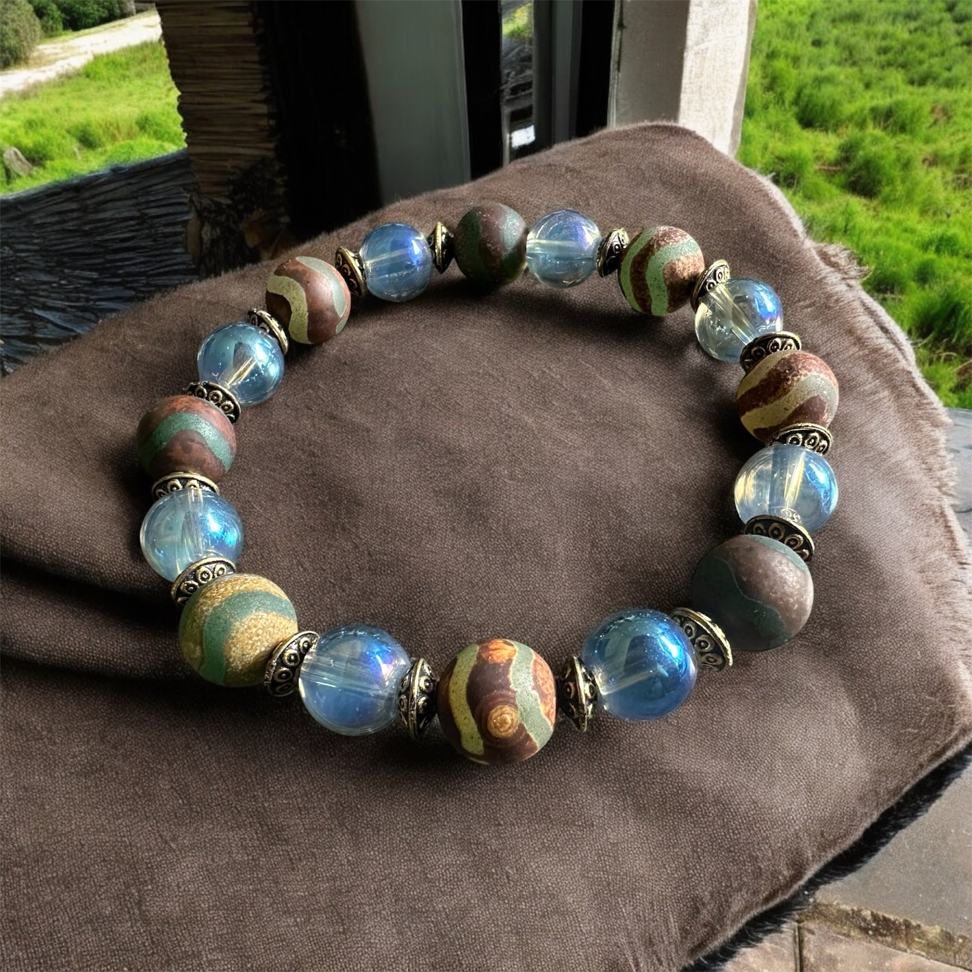 Bostwana Agate Bracelet