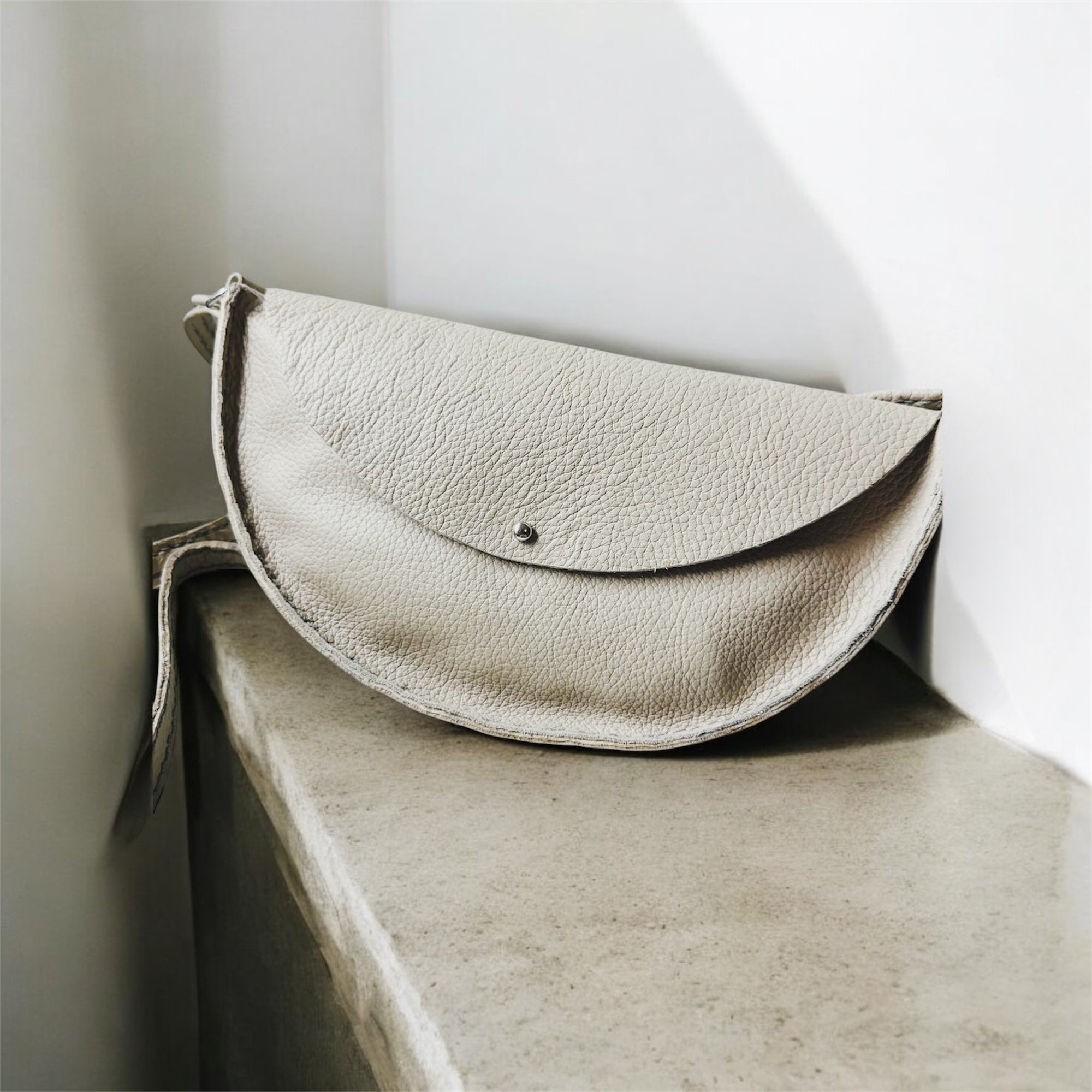 Moonlit Leather Purse