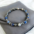 Steel Blue Bracelet