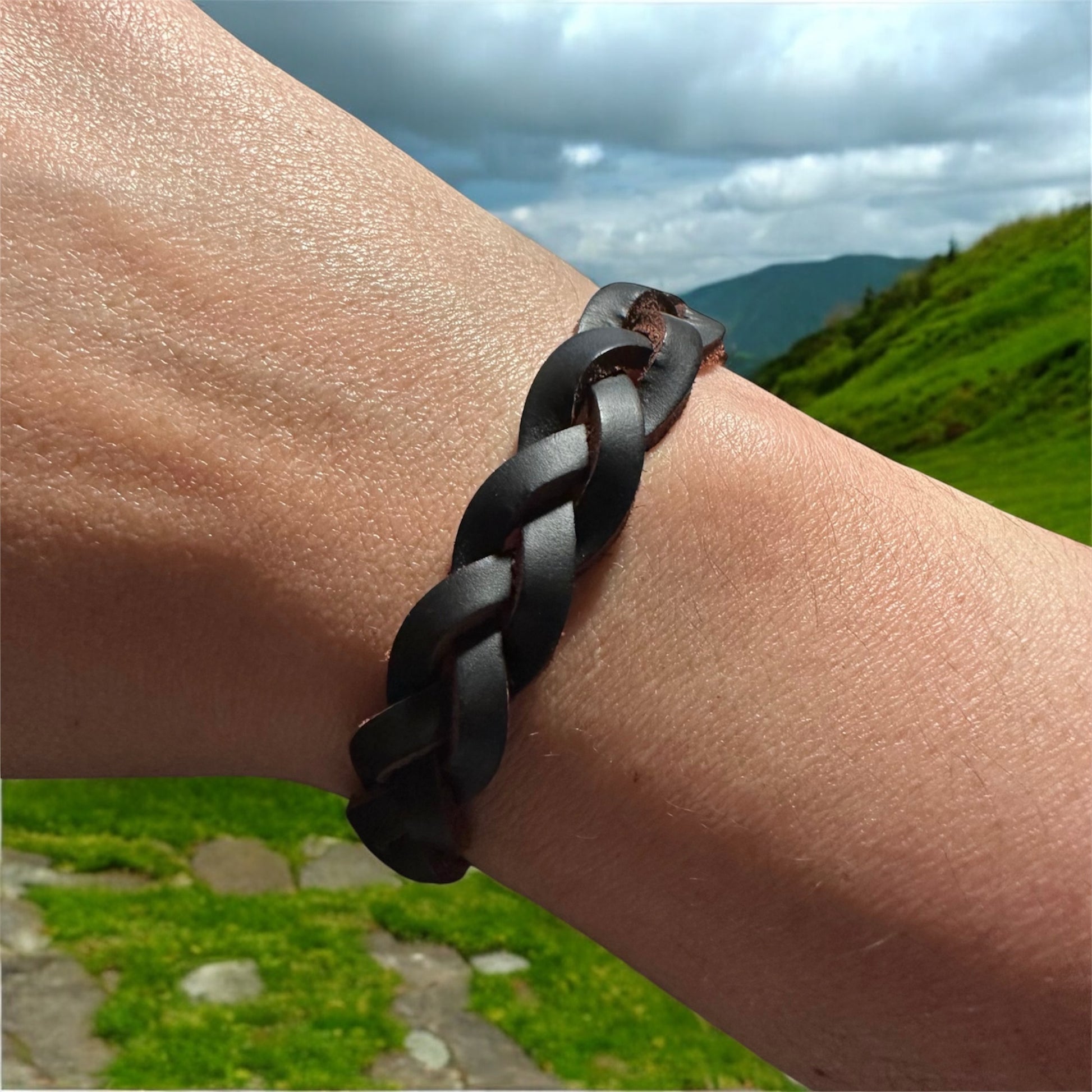 Braided Leather Bracelet