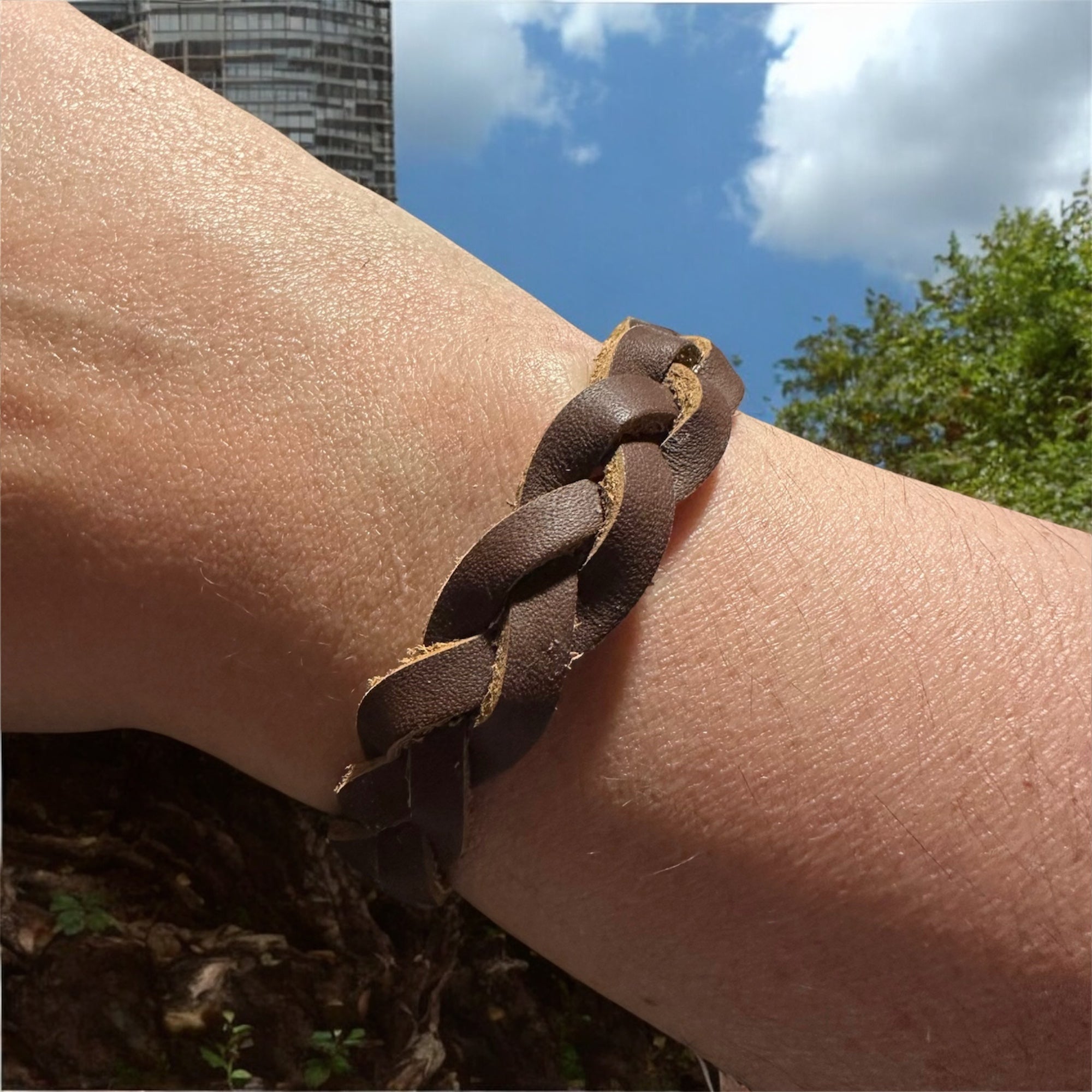 Braided Leather Bracelet