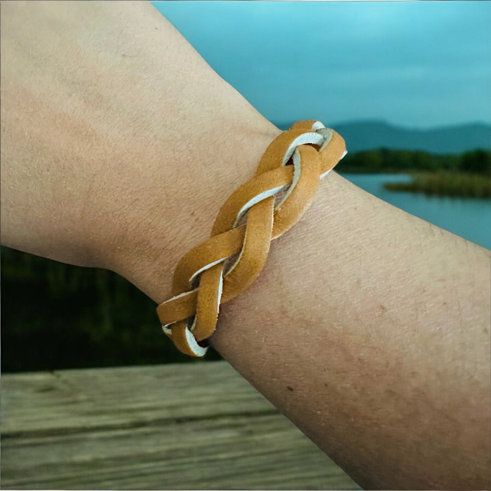 Braided Leather Bracelet