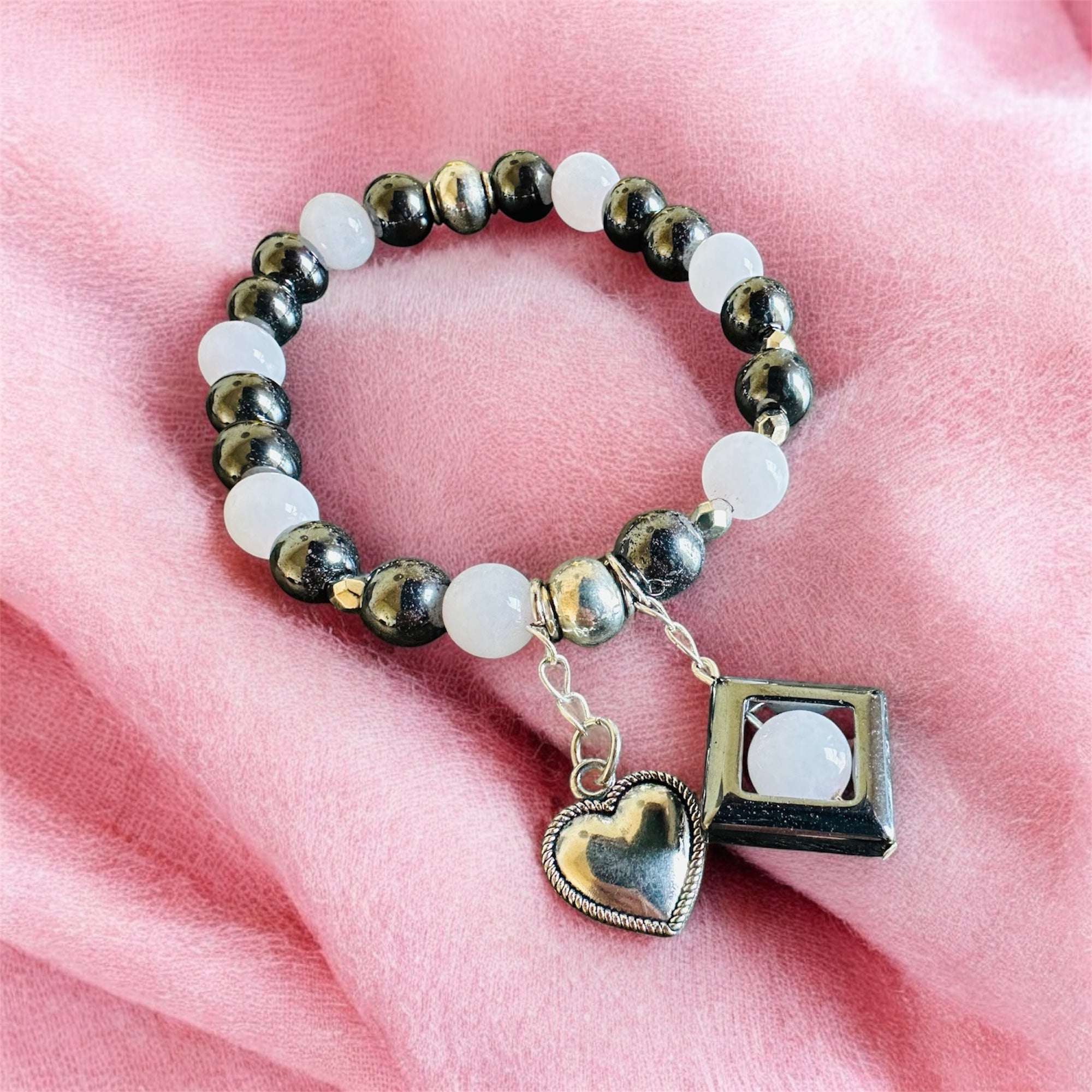 Rosy Steel Bracelet