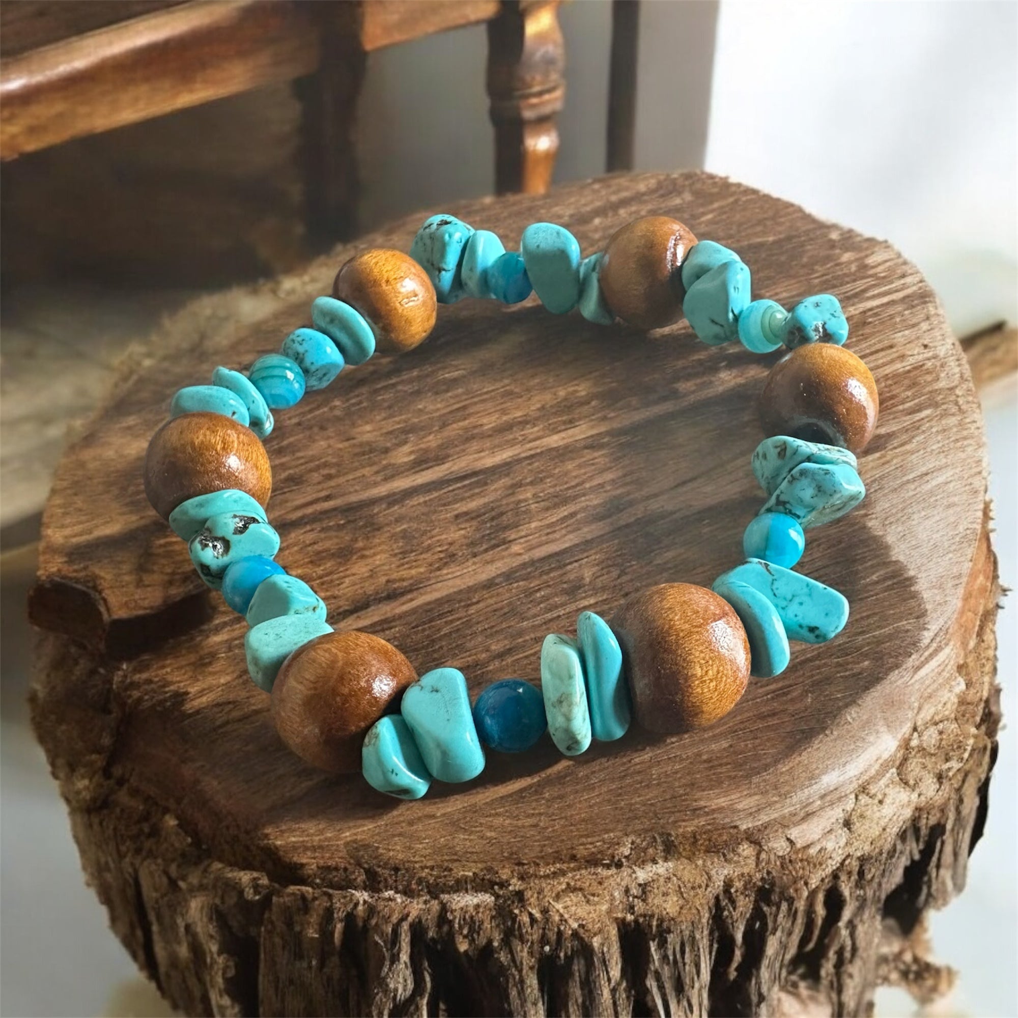 Rustic Turquoise Bracelet