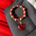 Metallic Red Bracelet