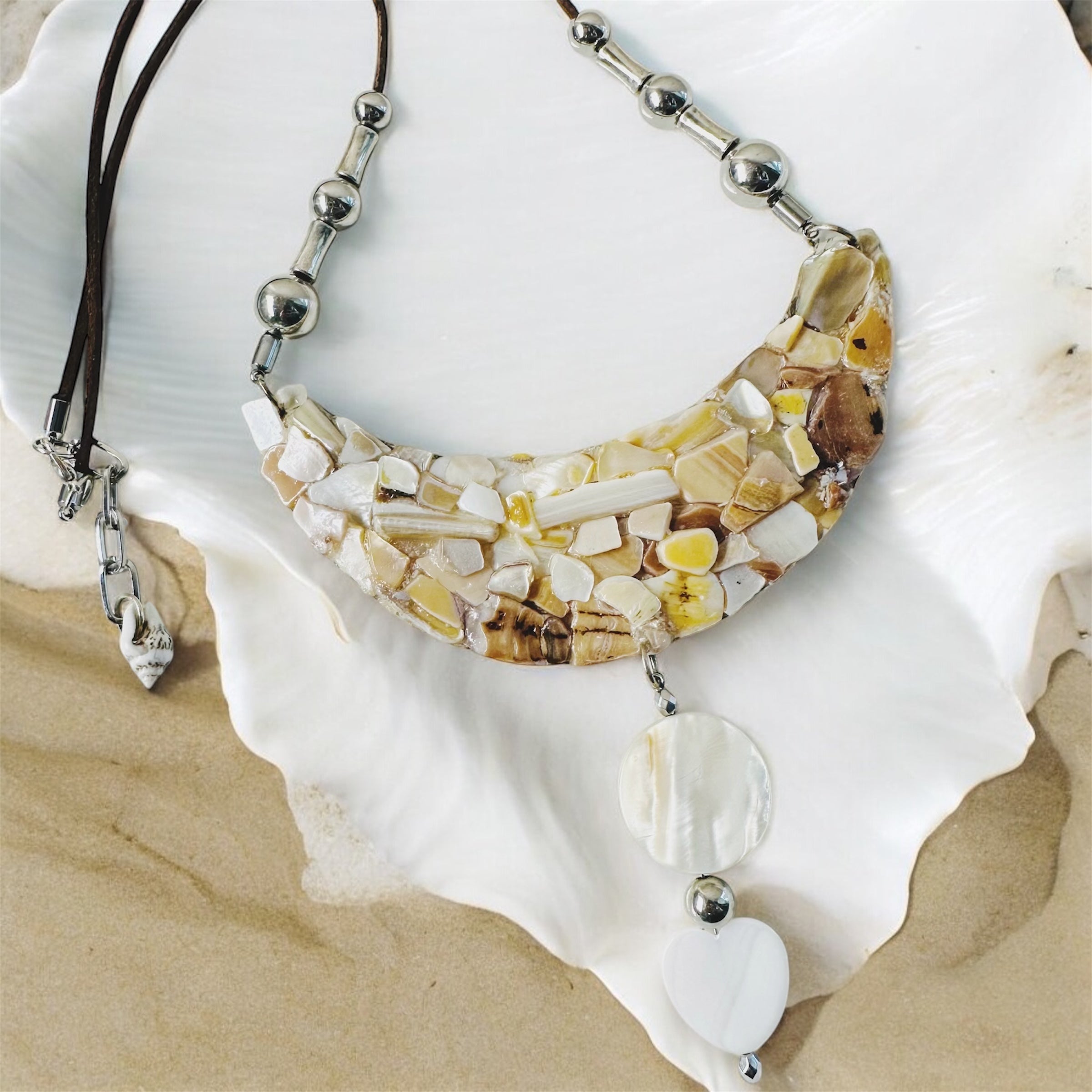 Ocean Treasures Mosaic Necklace