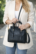 Ebony Leather Purse