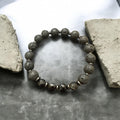 Diamond Agate & Lava Rock Grounding Bracelet