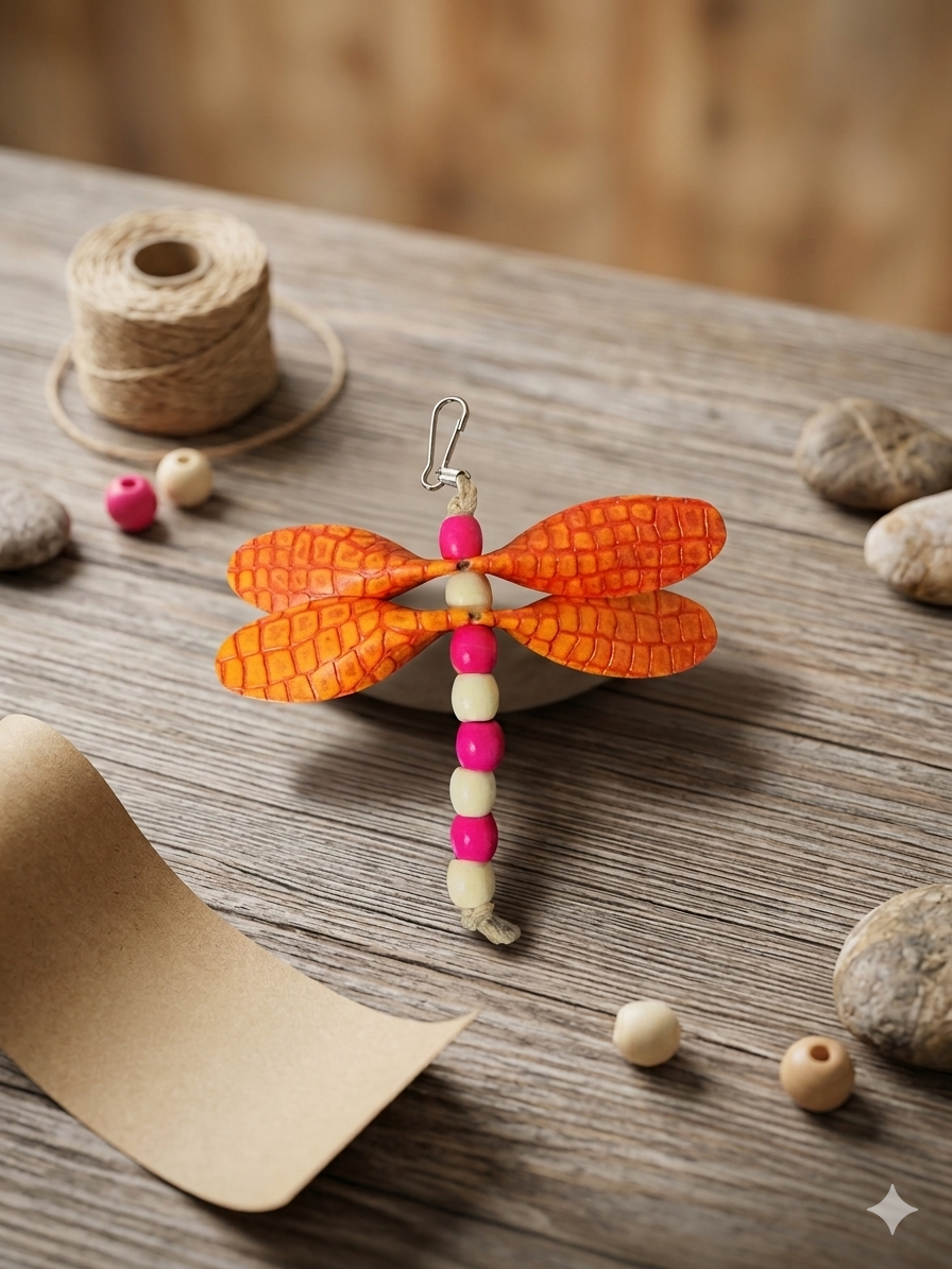 Firefly Leather Charm